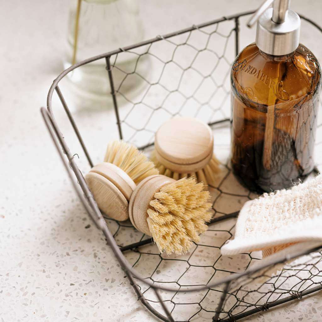 replacement head bamboo dish brush