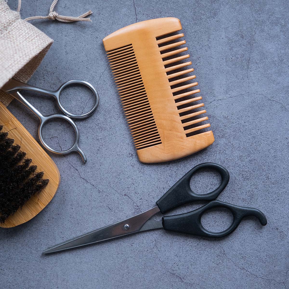 Mens Beard Comb Bamboo