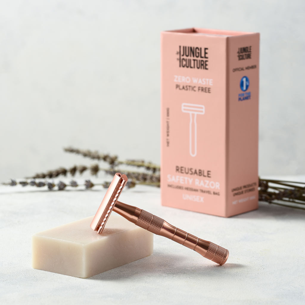 Rose Gold Safety Razor