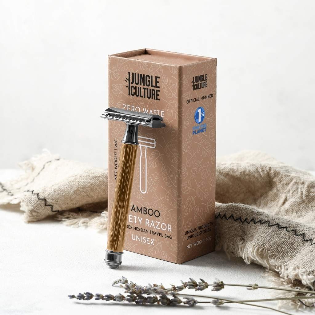 bamboo safety razor uk - thin handle version