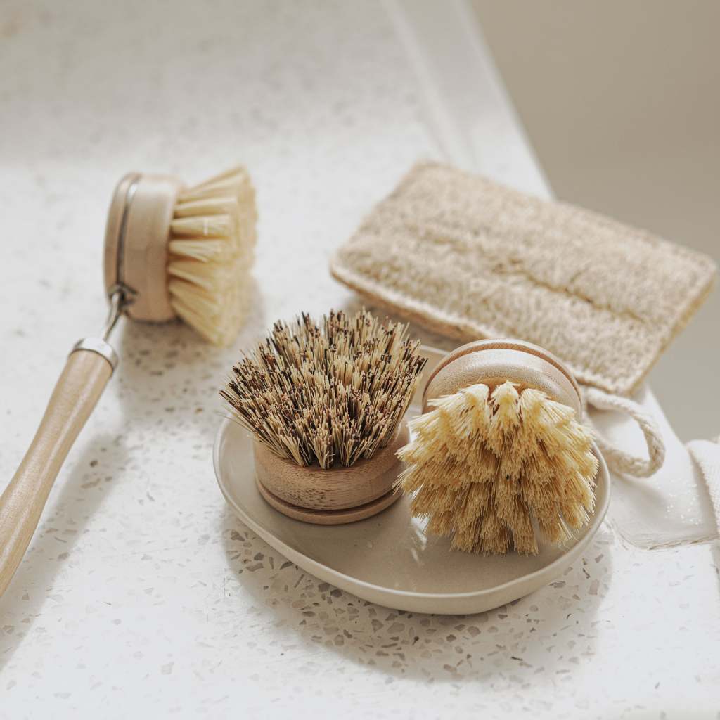 organic kitchen brushes