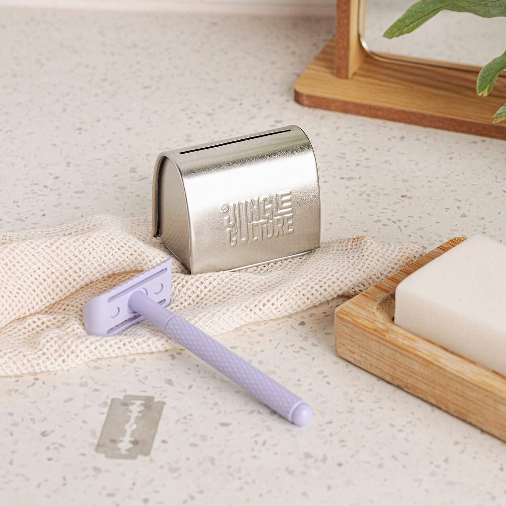 eco safety razor purple