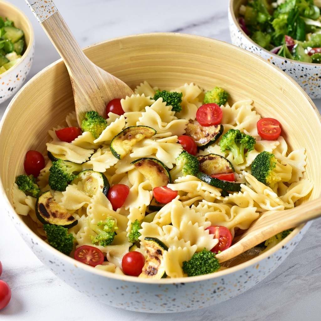 wooden salad tongs