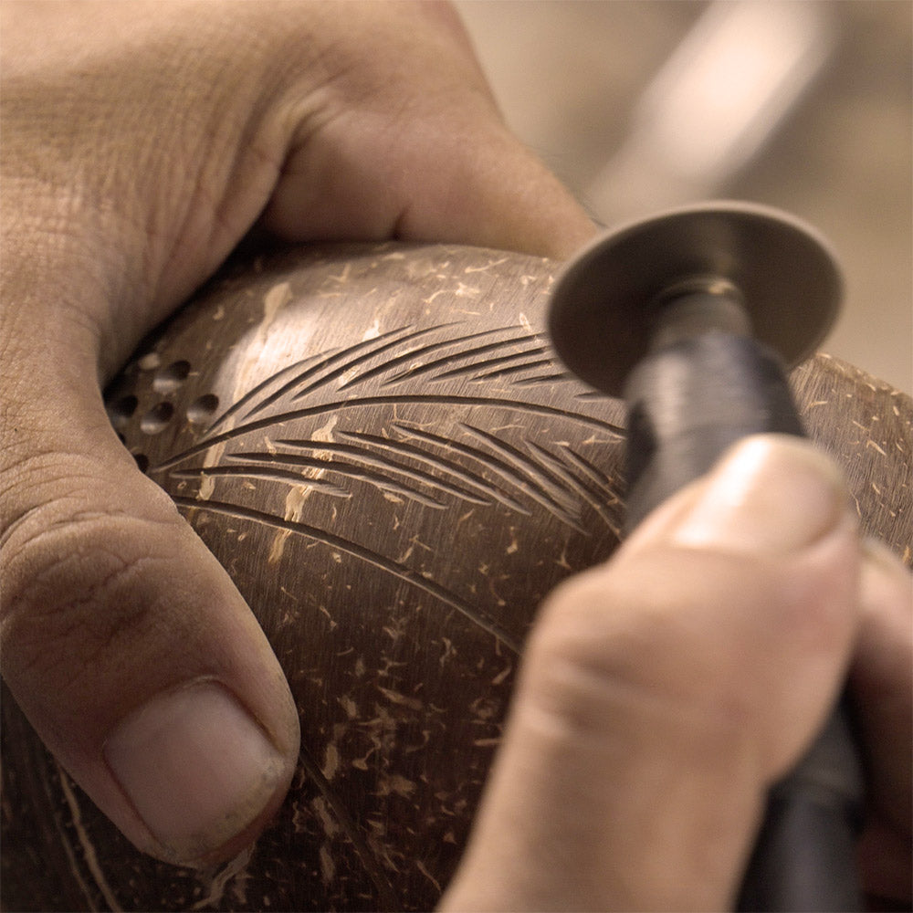 Engraved Coconut Bowls 