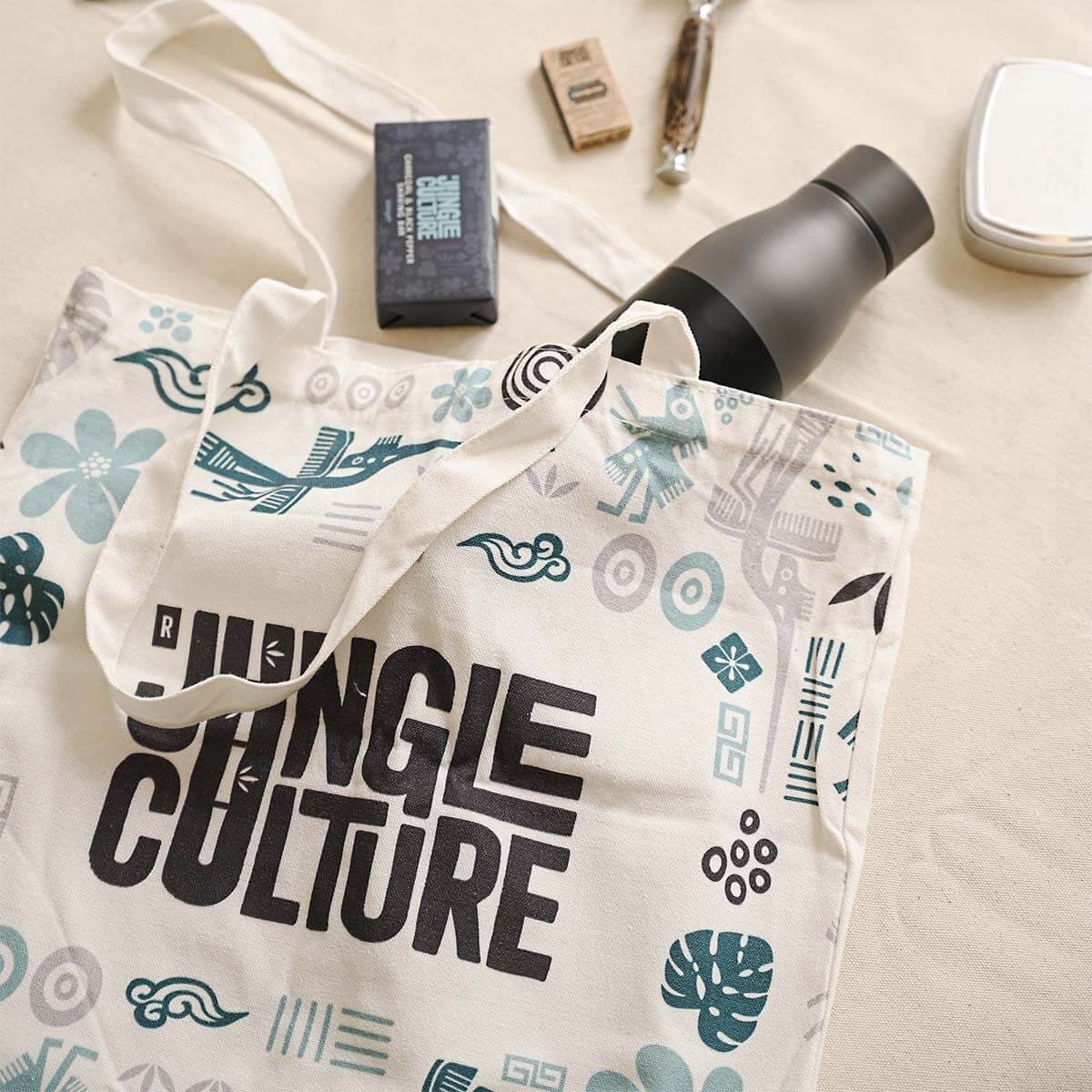 reusable shopping bag jungle culture