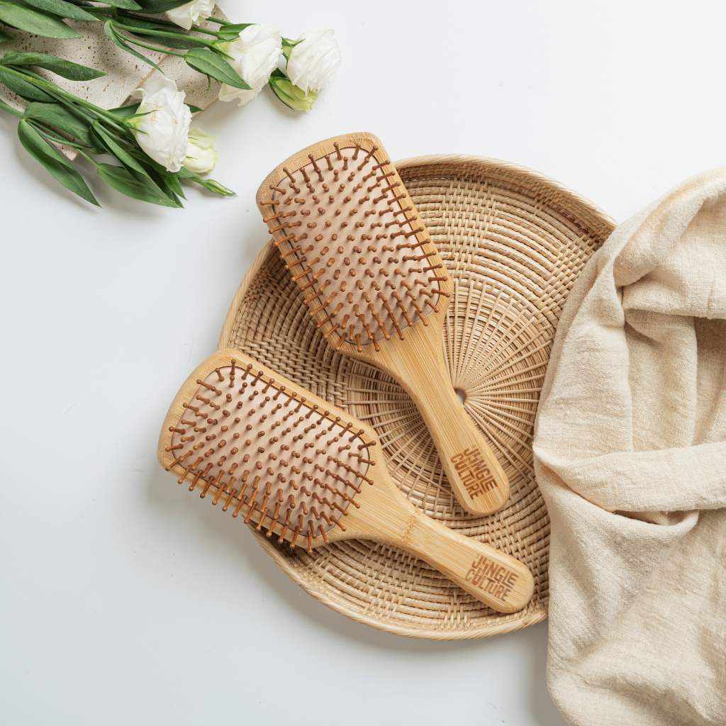 Bamboo Hairbrush | Sustainable Wooden Hair Brushes