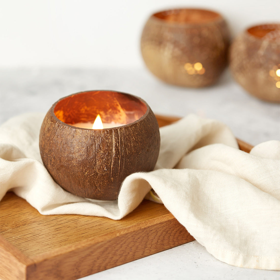Coconut Candles by Jungle Culture