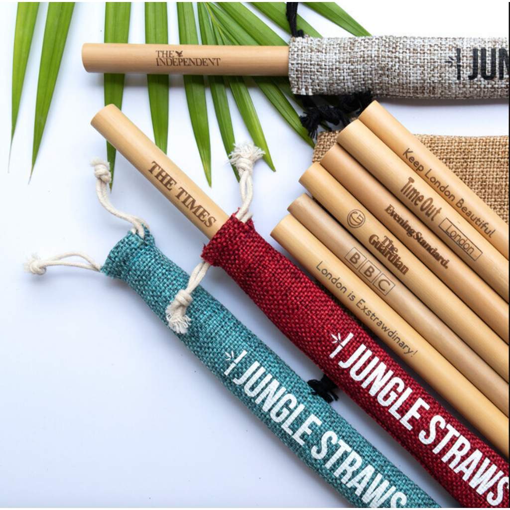 custom engraved bamboo straws
