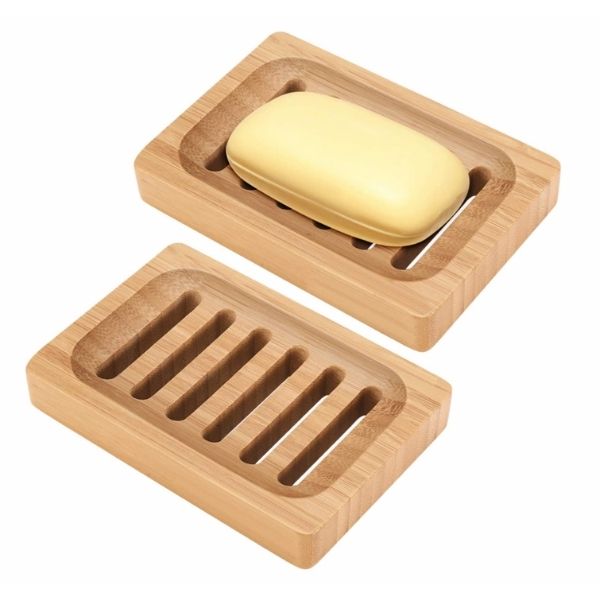wooden soap tray