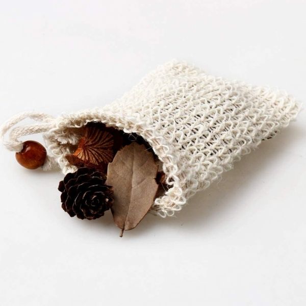 sisal soap bag